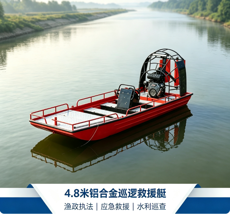 4.8 米铝合金巡逻救援艇